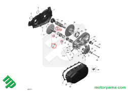 kit revisione cuscinetto freno 78-03A86 spaccato()